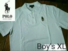 【POLO RALPH LAUREN】半袖ポロシャツ ホワイト