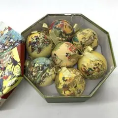 【M3】 ディズニーストア 2006年 クリスマスオーナメントセット レトロ