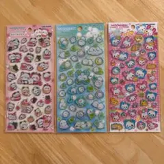 キャラクターシール 3パックセット