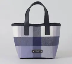 ♡ブルーレーベルクレストブリッジ チェックPVCミニトート♡
