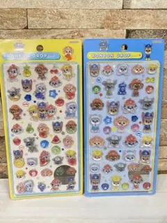 パウ・パトロール ボンボンドロップシール 2枚セットのサムネイル