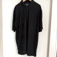 グレッグノーマン サメ刺繍ロゴ 半袖ポロシャツ XL ブラックのサムネイル