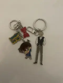 名探偵コナン キーホルダーセット 安室透、コナン