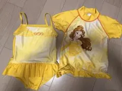 ディズニー　ベル　プリンセス　女の子　水着　95