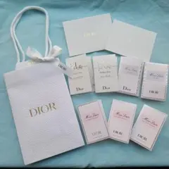 Dior Miss 香水サンプル7個セット+ショップバック+メッセージカード