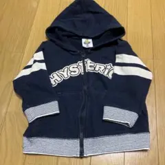 HYSTERIC GLAMOUR フード付きトレーナー 80 黒