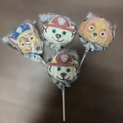 パウパトロール ロリポップ 4個セット