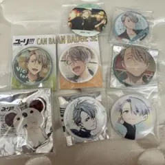 ユーリ!!! on ICE ヴィクトル 缶バッジ 原画 セット - メルカリ