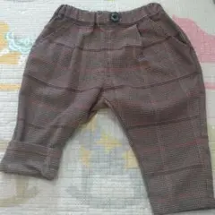 BREEZE 80 チェック柄 ボトムス ゴムウエスト