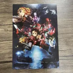 鬼滅の刃　無限列車編　クリアビジュアルポスター