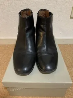 箱付き美品✨マーガレットハウエル　レザーサイドゴアブーツ　黒　36 マーガレット・ハウエル アイデア MARGARET HOWELL idea