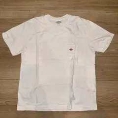 【値下げ‼️】DANTON ホワイト Tシャツ ポケット付き　Sサイズ　ダントンのサムネイル