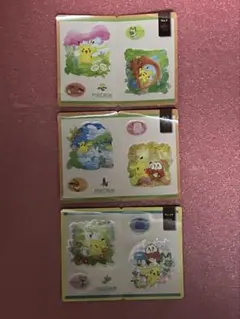 でっかいポケモンスナック シール No.1 No.7 No.10