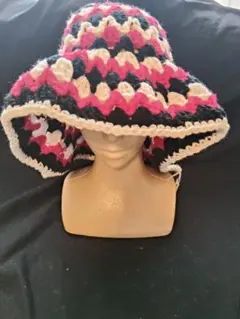 グラニースクエアデザイン バケットハット　e