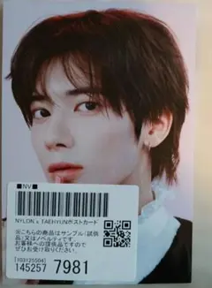 TAEHYUN ポストカード NARS コラボ　TXT