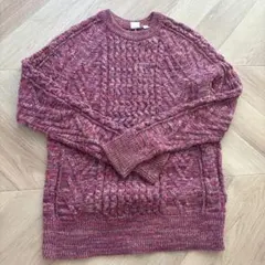 GAP ピンク　セーター