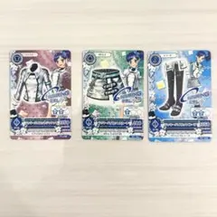 アイカツカード　ラッキーパイロットコーデ　3点