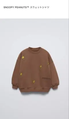ZARAKIDS SNOOPY PEANUTS™ スウェットトップス　双子服