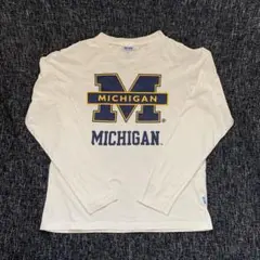 ミシガン大学　Michigan ロングスリーブ Tシャツ ロンT