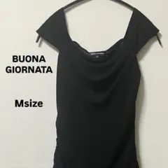 【美品】BUONA GIORNATA ブラックドレス Mサイズ