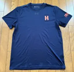 UnderArmour 法政大学 ラクロス部 ORANGE Tシャツ サイズM