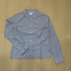 COMME des GARCONS GIRL ラウンドカラーストライプジャケット - メルカリ