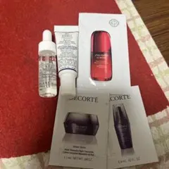 SHISEIDO 、DECORTE 、Kiehl's 美容液　トライアルセット