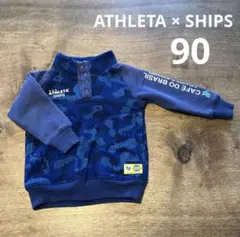 ATHLETA × SHIPS アウター/フリース　90
