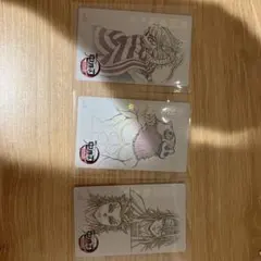 鬼滅の刃 無限城編 ムービーチケット風カード　伊黒小芭内　伊之助　天元