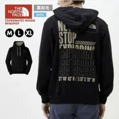 新品未使用The North Face フード付きパーカー☆ブラック Lサイズ