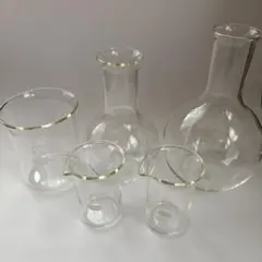 パイレックス CHUO ガラス 三角フラスコ 300ml 500ml pyrex - メルカリ