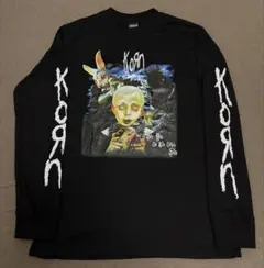 KoRn ロンT ブラック XL ブート コーン バンドT ロングスリーブ