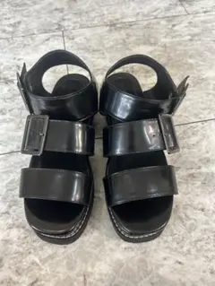 JEANASIS プラットフォームサンダル 厚底 ブラックのサムネイル