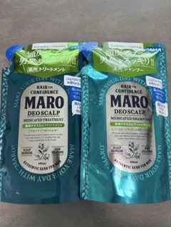 MARO DEO SCALP 薬用トリートメント＆シャンプー セット 400mlのサムネイル