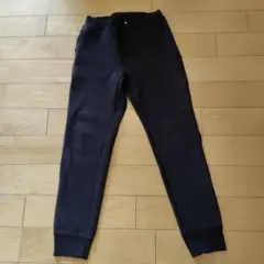 ユニクロ　ウルトラストレッチドライスウェットパンツ　黒　150