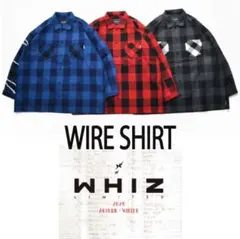 新品同様タグ付WHIZLIMITEDウィズリミテッドワイヤーチャックシャツのサムネイル