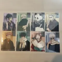 呪術廻戦 まるくじ 和装すたいる 購入特典 ブロマイド フルセット