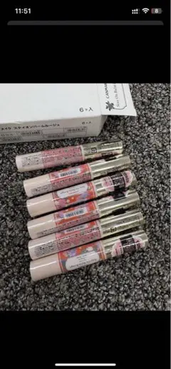 6本セット　キャンメイク ステイオンバームルージュT02 ハッピーチューリップのサムネイル