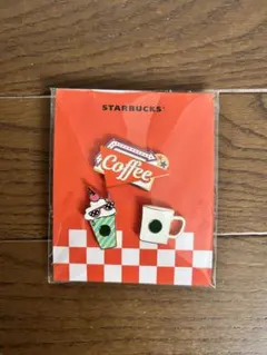 STARBUCKS コーヒー　ピンバッジ　セットのサムネイル