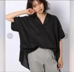 接触冷感・美品✨】ガリャルダガランテ スキッパーブラウス ドルマン 