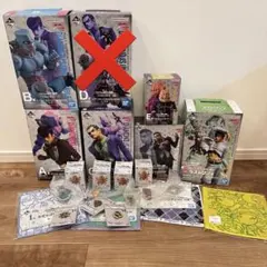 一番くじ　ジョジョ　フィギュアコンプ　g賞4種