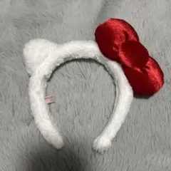 サンリオ 猫耳カチューシャ 赤リボン