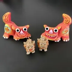 沖縄 シーサー ペアを2組