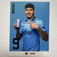 川崎フロンターレ　エリソン　トレカ　サーモス　非売品