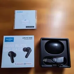 【ケースと箱、説明書のみ】soundcore Life P2 Mini ブラック