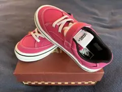 VANS ピンク スニーカー １８センチ
