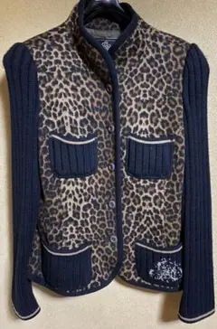 伊太利亜 レオパードジャケット