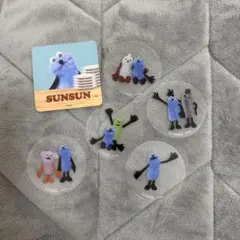 SUNSUN ステッカー 5枚セット
