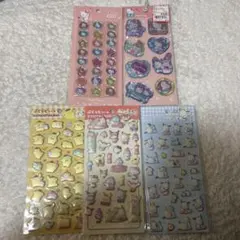 おはじきふうシール ウォーターシール ぷくっとシール