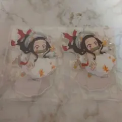 鬼滅の刃 ufotable cafe クリスマス アクリルスタンド 竈門禰豆子